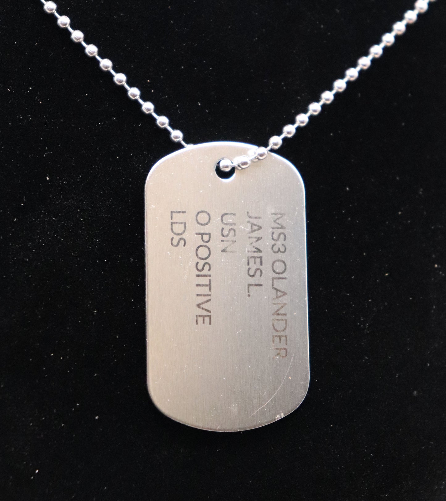 Military Style Dog Tag Necklaces